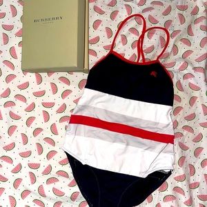Toddler Burberry swimwear swim suit fits size 3 to 4 yrs old